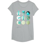 John Lennon - Eyes T-Shirt, Fille, Gris Chiné, M