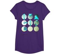 John Lennon - Eyes T-Shirt, Fille, Violet, S