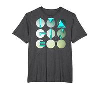 John Lennon - Eyes T-Shirt, Homme Grandes Tailles, Chiné Foncé, 3X Tall