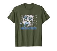 John Lennon - Gros Plan T-Shirt, Homme, Olive, L