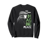 John Lennon Icône de Paix Chanteur Rock Hommage Monde Sweatshirt