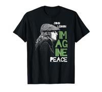 John Lennon Icône de Paix Chanteur Rock Hommage Monde T-Shirt
