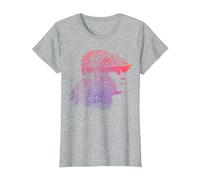 John Lennon - Never Sleeps T-Shirt, Femme, Gris Chiné, 3XL