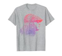 John Lennon - Never Sleeps T-Shirt, Homme, Gris Chiné, XXL