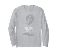 John Lennon Official NYC Tee Beatles 60s Rock Band Unisex Manche Longue