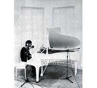 John Lennon Superbe Imagine-1971 Photo 28 x 35 cm - Poster Beautiful & Iconic - John Live Studio Piano Print Noir et Blanc 28 x 35 cm