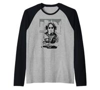 John Lennon Vintage Old School 70s Rock Legend Manche Raglan