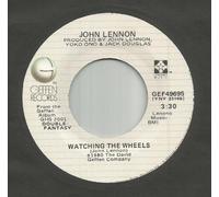 John Lennon - Watching the wheels (1981, b/w Yoko Ono 'Yes, I'm your angel') / Vinyl single [Vinyl-Single 7'']