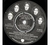 John Lennon & Yoko Ono / The Plastic Ono Band - John & Yoko* & Plastic Ono Band, The / Yoko Ono & Plastic Ono Band, The - Happy Xmas (War Is Over) / Listen, The Snow Is Falling - [7"]