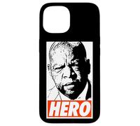 John Lewis Hero Coque pour iPhone 15