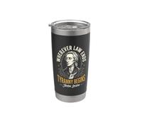 John Locke Libéralisme Philosophe Liberté Gobelet isotherme en acier inoxydable double paroi