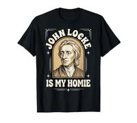 John Locke Libéralisme Philosophe Liberté T-Shirt