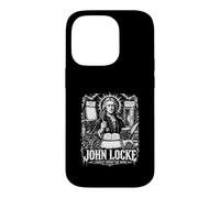John Locke Liberty ouvre l'esprit philosophie Coque pour iPhone 14 Pro