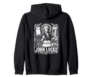 John Locke Liberty ouvre l'esprit philosophie Sweat à Capuche