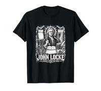 John Locke Liberty ouvre l'esprit philosophie T-Shirt