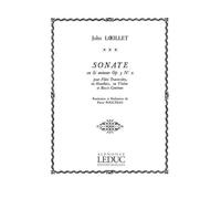 John Loeillet: Sonate Op.3, No.10 In B Minor / Conducteur