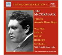John McCormack – Offenbach : McCormack Édition Vol.7 – Enregistrements acoustiques 1916-1918 – NAXOS