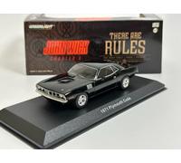 John Mèche Capitre 4 2023 Plymouth Cuda 1971 1:43 Echelle Greenlight 86641