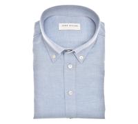 John Miller - Casual Shirt - Homme - Chemises - Bleu - Taille: 5XL