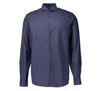 John Miller, Homme, Chemises, Bleu, Taille: 3XL Chemise à Manches Longues Bleu Foncé