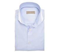 John Miller, Homme, Chemises, Bleu, Taille: 5XL Chemise à Petits Carreaux