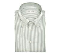 John Miller - Overhemd Slim Fit - Homme - Chemises - Vert - Taille: L