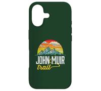 John Muir Trail - T-Shirt Graphique Vintage Vieilli Coque pour iPhone 17