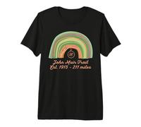 John Muir Trail Yosemite Parcs National Parks T-Shirt Haut de Gamme
