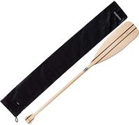 John Paddle 1 Pagaie en bois, pagaie en bois de qualité supérieure + manche de pagaie (sac de pagaie) - Production écologique européenne (120 cm)