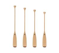 John Paddle Canoe pagaie/pagaie de Canoe Type : Queue de Castor/beavertail pagaie en pin et Bois de Fer 100% écologique fabriquée à la Main en UE (160 cm)