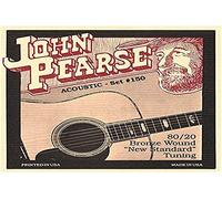 John Pearse Strings® 150NS Jeu de Cordes pour Guitare Acoustique - 80/20 Bronze Wound - New Standard Tuning 11-58