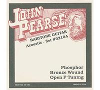 John Pearse Strings® 3210A Jeu de Cordes pour Guitare Acoustique Baritone - Phosphor Bronze - Open F-Tuning