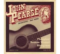 John Pearse Strings® 650 Jeu de Cordes pour Guitare Acoustique - Phosphor Bronze Wound - Bluegrass 12-56, P650