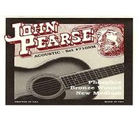 John Pearse Strings® 710NM Jeu de Cordes pour Guitare Acoustique - Phosphor Bronze Wound - New Medium 13-55