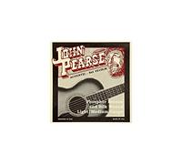 John Pearse Strings Strings 610LM Jeu de Cordes pour Guitare Acoustique - Phosphor Bronze And Silk Wound - Light/Medium Gauge 12-53