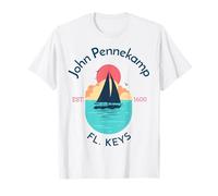 John Pennekamp Clé de récif de Corail Largo Florida Keys T-Shirt