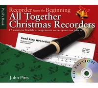 John Pitts Recorder From The Beginning All Together Christmas Bk/Cd