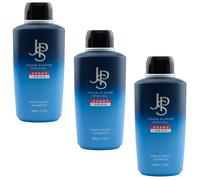 John Player Spécial Jps Sport Aqua Cheveux & Body Shampoo 3 x 500 ML Gel Douche