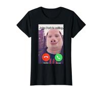 John Pork Appelle Un téléphone de réponse drôle T-Shirt Graphique avec Valeur