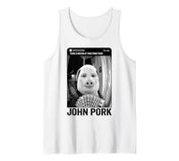 John Pork Il y a du Mouvement à Votre caméra de Sonnette d'entrée Débardeur