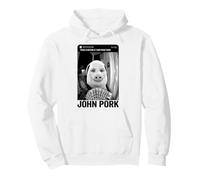 John Pork Il y a du Mouvement à Votre caméra de Sonnette d'entrée Sweat à Capuche