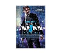 John Poster & Wick 3 Keanu Reeves Capitulo Toda Accion Tieni Consecuencias Poster mural Art déco Poster sur toile Décoration murale pour salon chambre à coucher Décoration sans cadre 24