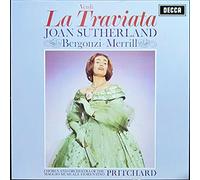 John Pritchard & Chor und Orchester des Maggio Musicale Fiorentino / Joan Sutherland / Carlo Bergonzi / Robert Merrill u.a. - Verdi: La Traviata (Teatro della Pergola, Florence, 1962) (Gesamtaufnahme in italienischer Sprache) [Vinyl Schallplatte] [3 LP Box-Set]