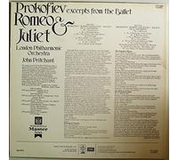John Pritchard / London Philharmonic Orchestra - CFP 40266 Prokofiev Romeo & Juliet LPO Pritchard LP