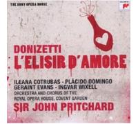 JOHN PRITCHARD/PLACIDO DOMINGO - L'ELISIR D'AMORE-SONY OPERA HOUSE 2 CD NEUF
