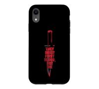 John Rambo They Drew First Blood Citation du Film Coque pour iPhone XR
