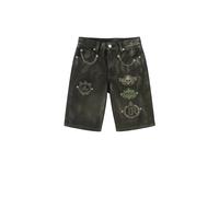 John Richmond - Bermuda avec Appliqués Iconiques - Homme - Shorts - Noir - Taille: W34