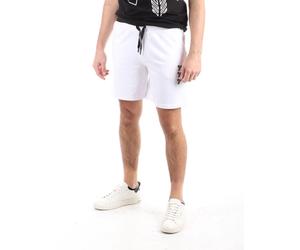 John Richmond - Bermuda en Coton Blanc - Homme - Shorts - Blanc - Taille: S