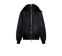 John Richmond - Bomber avec capuche bordée et poches - Homme - Vestes - Noir - Taille: S