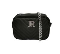 John Richmond Camera Bag Noir Argent Matelassé Femme, Noir , Taille unique